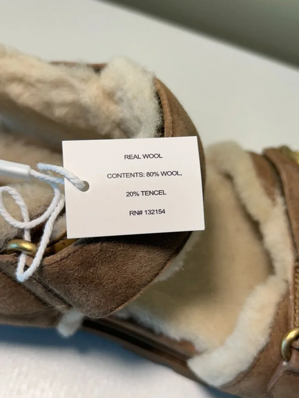 Coach Women's Brynn Shearling Sandal